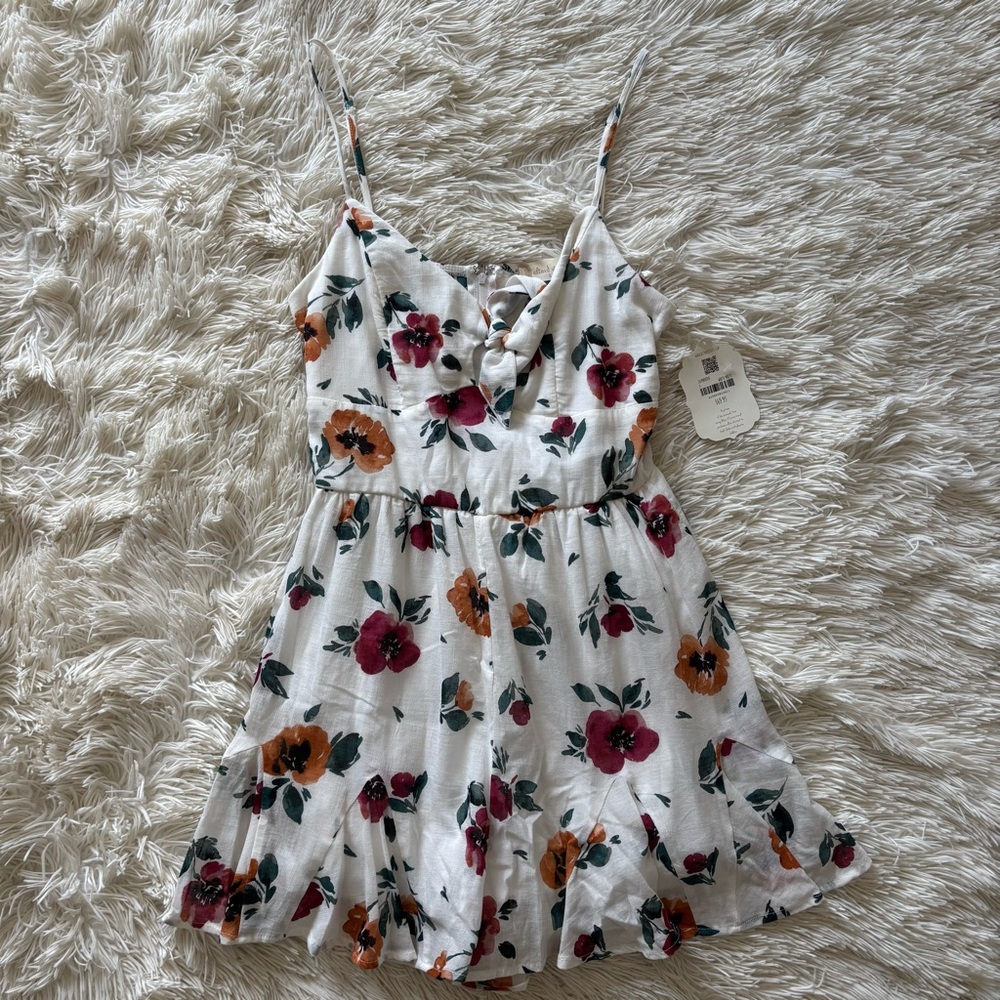 NWT Altard State White Floral Romper